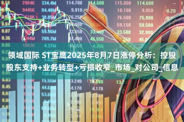 领域国际 ST宝鹰2025年8月7日涨停分析：控股股东支持+业务转型+亏损收窄_市场_对公司_信息
