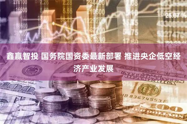 鑫赢智投 国务院国资委最新部署 推进央企低空经济产业发展